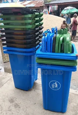 Imported Dusbin With Tyres (240 Litres Capacity)