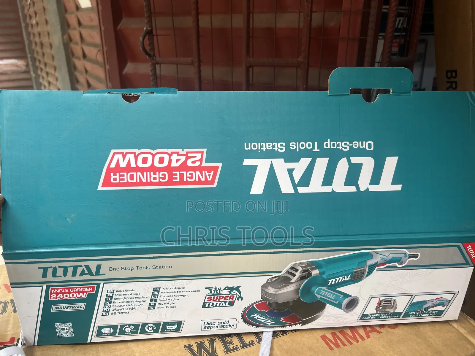 Total 9” Angle Grinder
