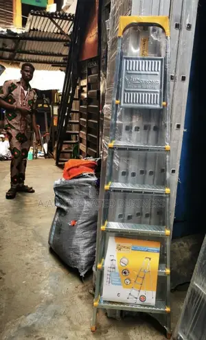 5 Steps Iron Ladder Very Durable