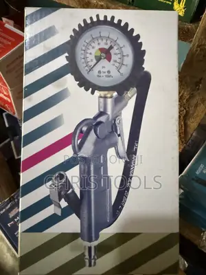 Heavy-Duty Tyre Pressure Gauge and Inflator Gun