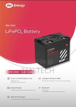 Itel 1.2kwh 12v Lithium Battery