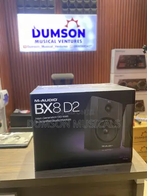 M-Audio BX8D2 Powered Studio Monitor 8" Speakers