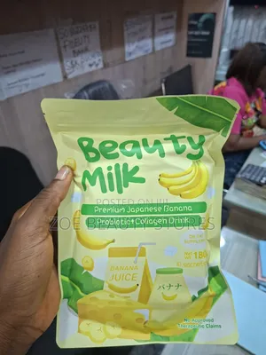 Beauty Milk Premium Japanese Banana Probiotic + Collagen Drink
