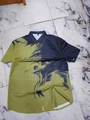 Premium Graphic Shirts for Men | Stylish Polyester Button Down Shirt