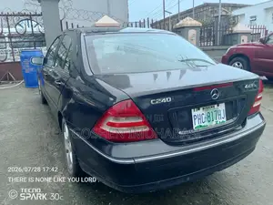 Mercedes-Benz C240 2.6 RWD 2001 Black