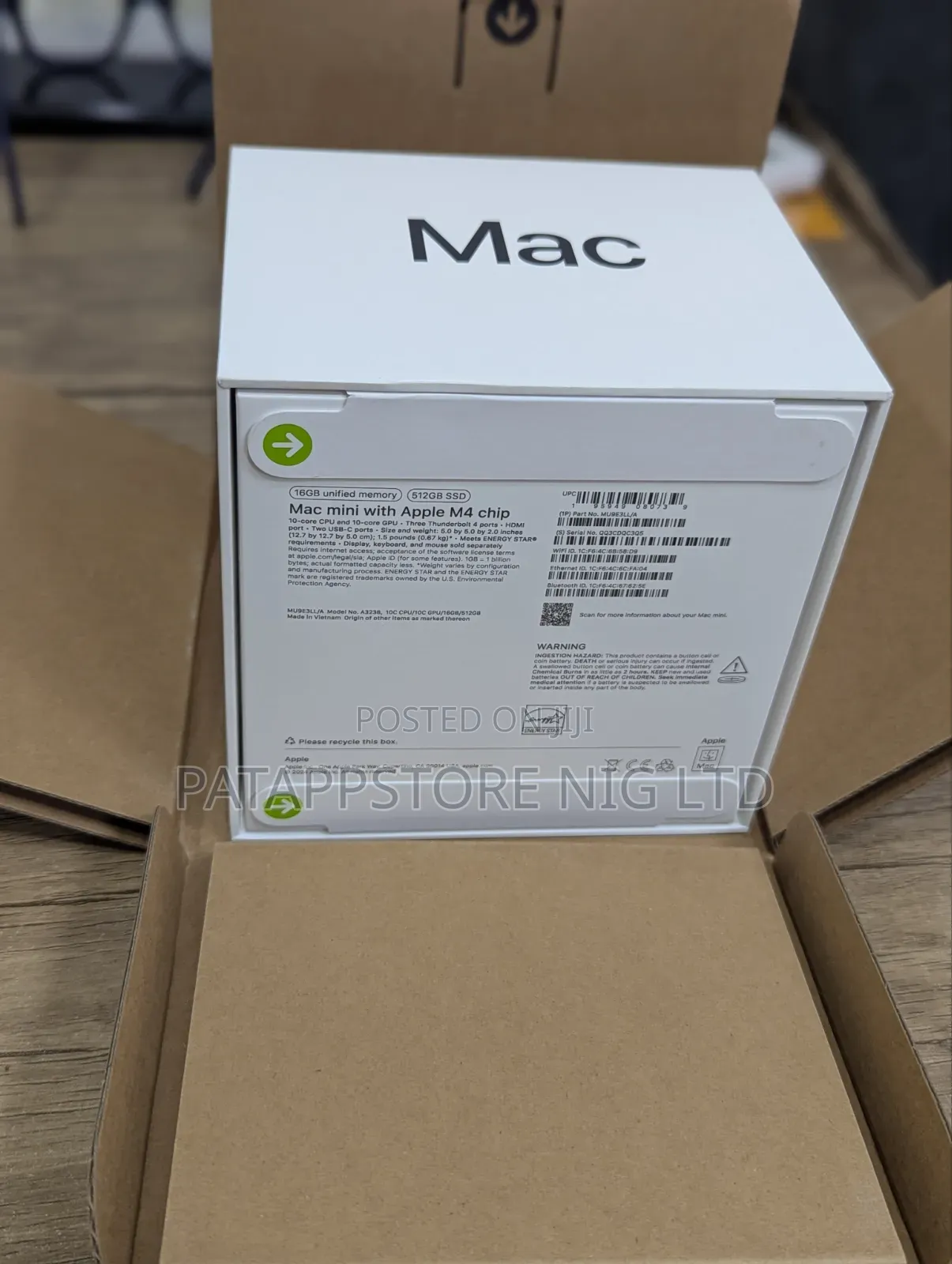 New Desktop Computer Apple iMac M4 16GB Apple M4 SSD 512GB
