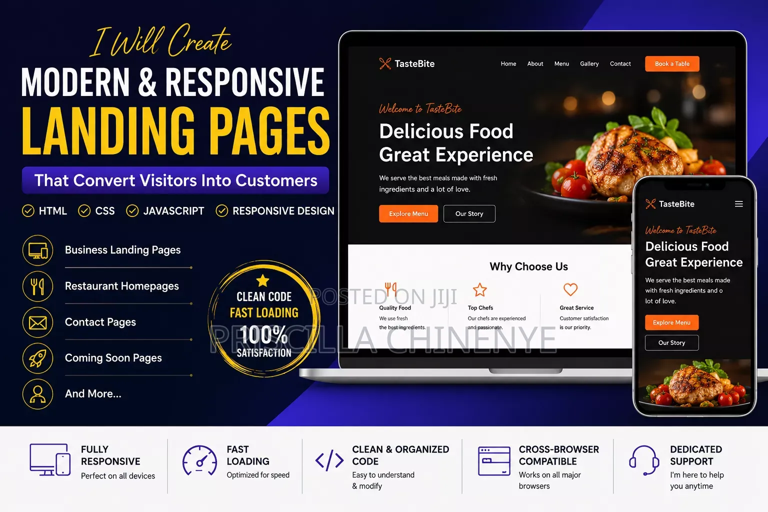 Junior Website Deveoper(landing Pages)