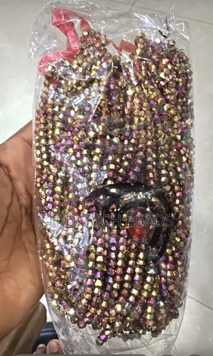 Coated Red Rainbow Crystal Bead/ Size 4 and 6 / Cone Shape and Round
