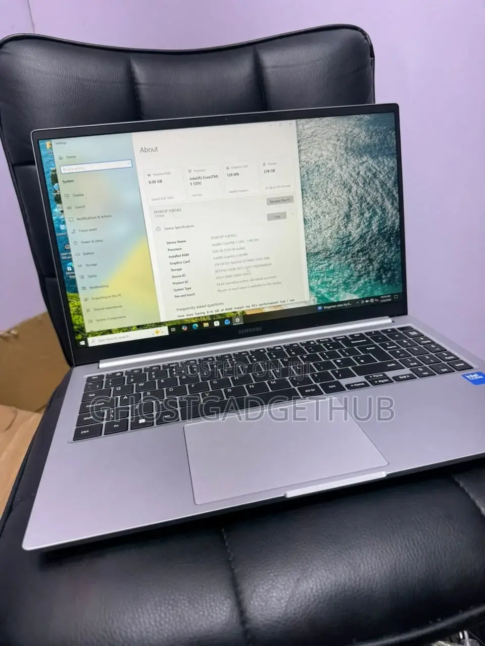 Laptop Samsung Galaxy Book4 8GB Intel Core 5 SSD 256GB