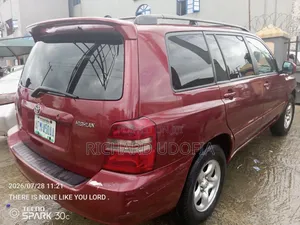 Toyota Highlander 2003 Red