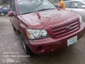 Toyota Highlander 2003 Red