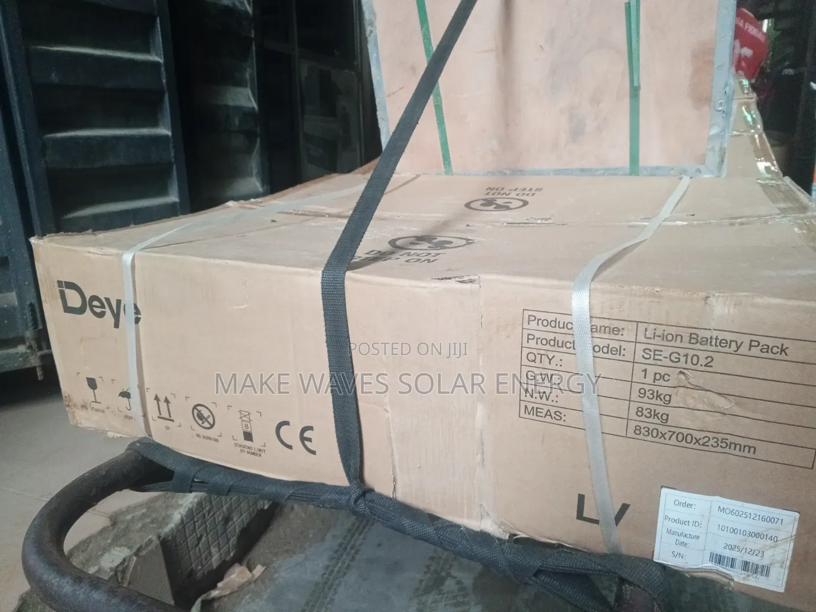 10.2kwh 48v Deye Lithium Battery