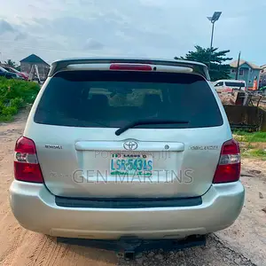 Toyota Highlander 2006 Silver