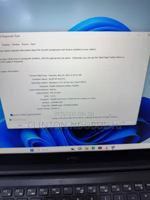 Laptop Dell XPS 15-9570 16GB Intel Core i7 SSD 512GB