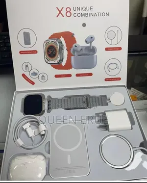 X8 Smartwatch+wireless Earbuds Combos