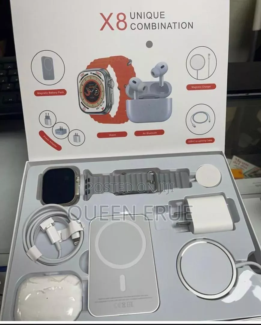 X8 Smartwatch+wireless Earbuds Combos