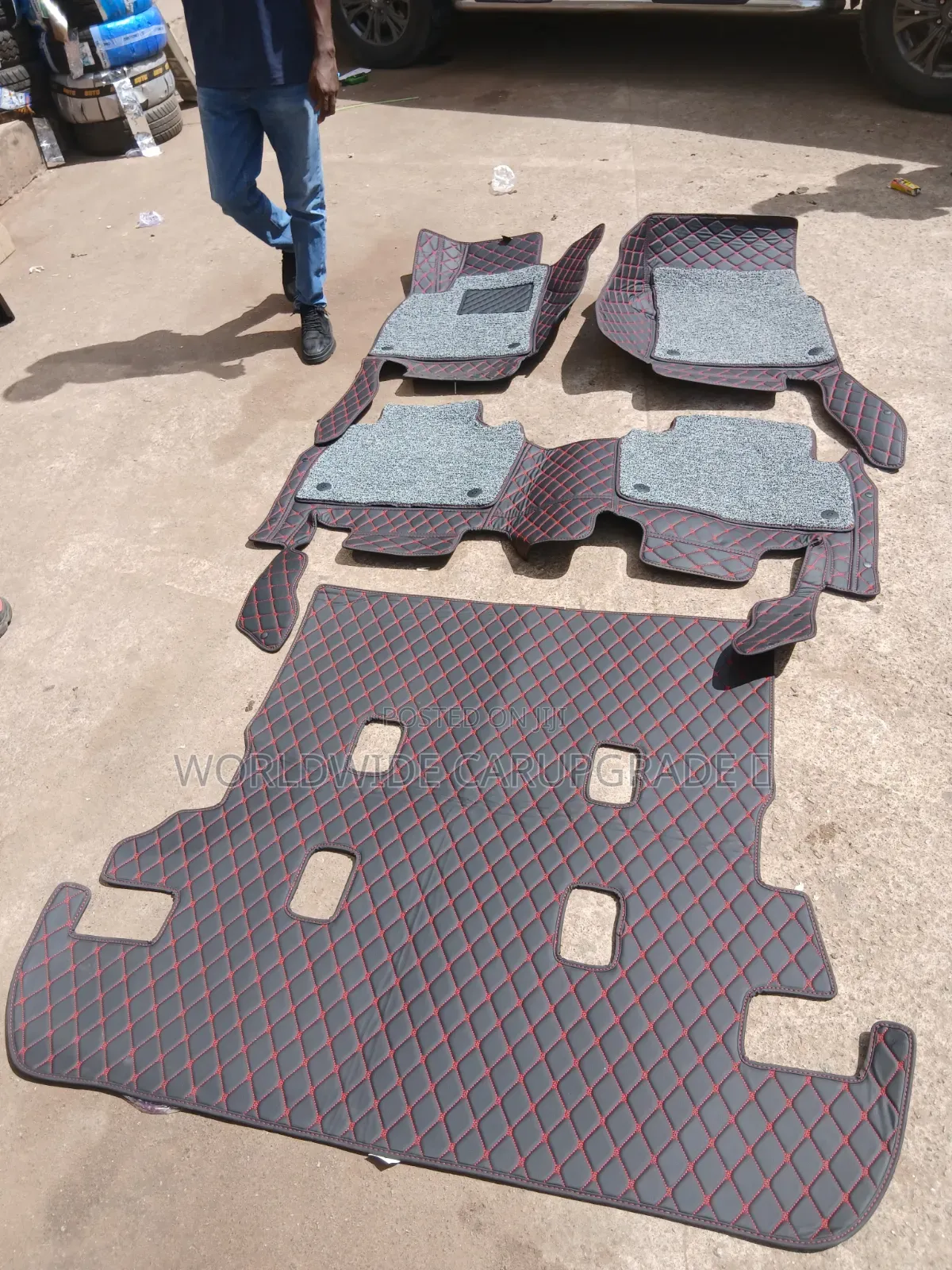 Footmat Double Layer With Boots