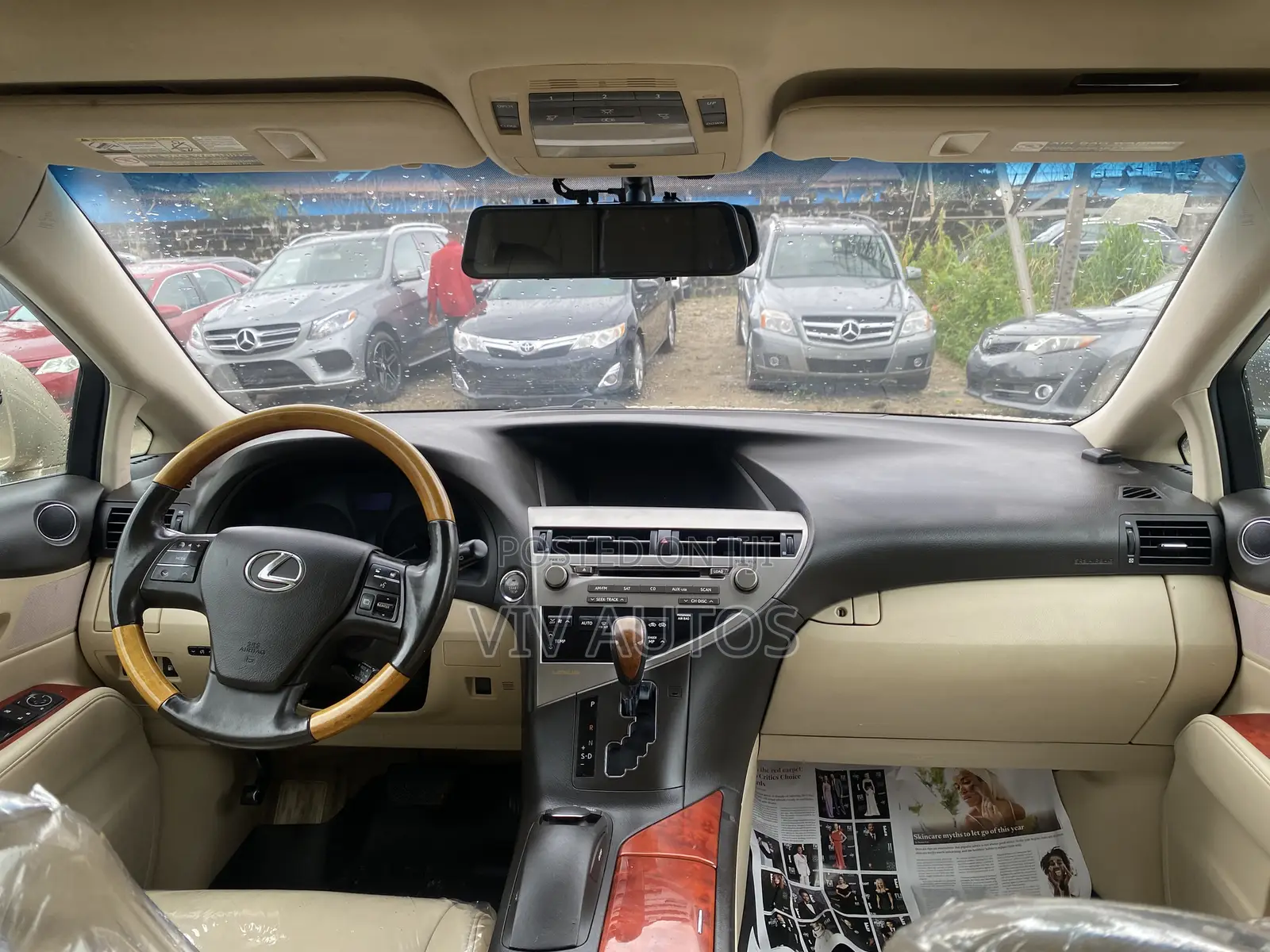 Lexus RX 350 2010 Gold