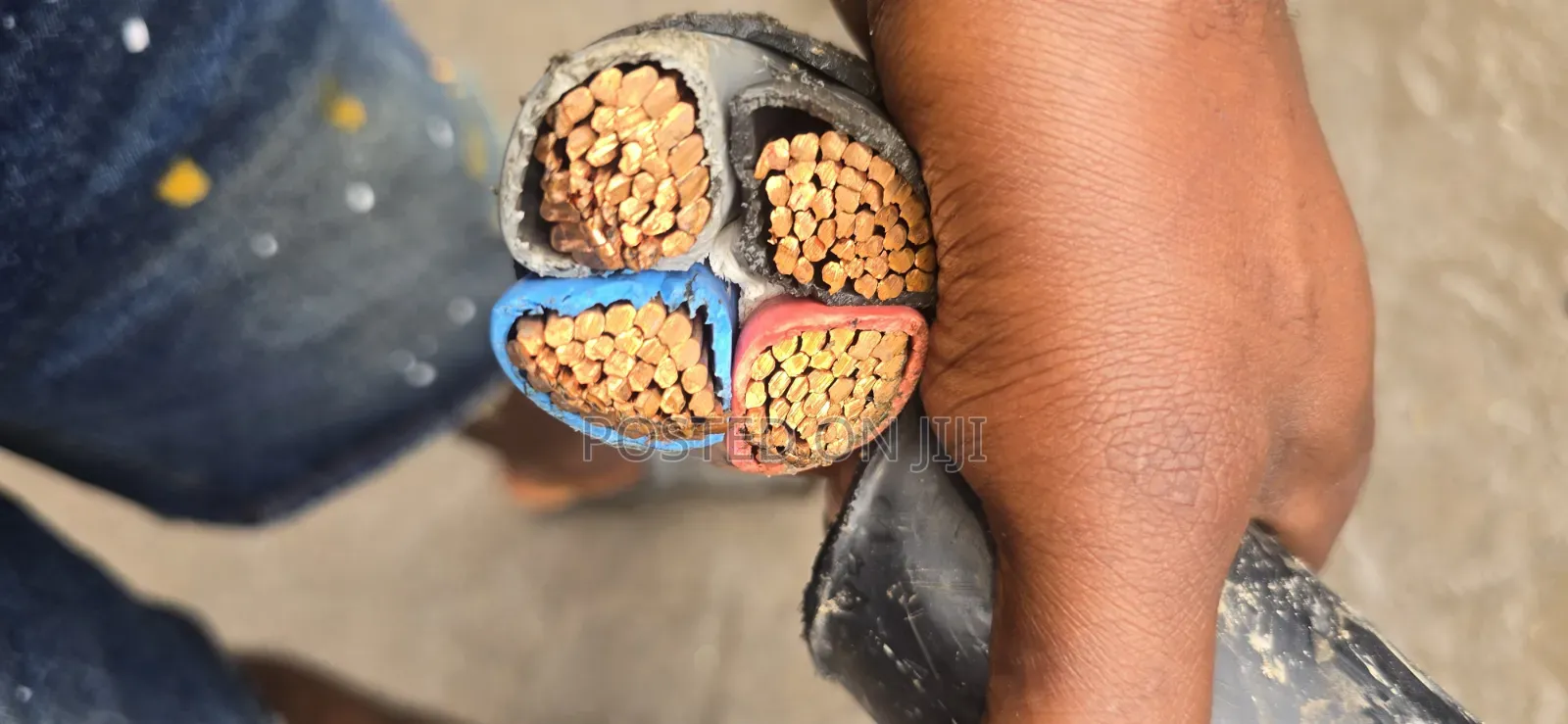 240mm2 4-Core NYY Copper Electric Power Cable