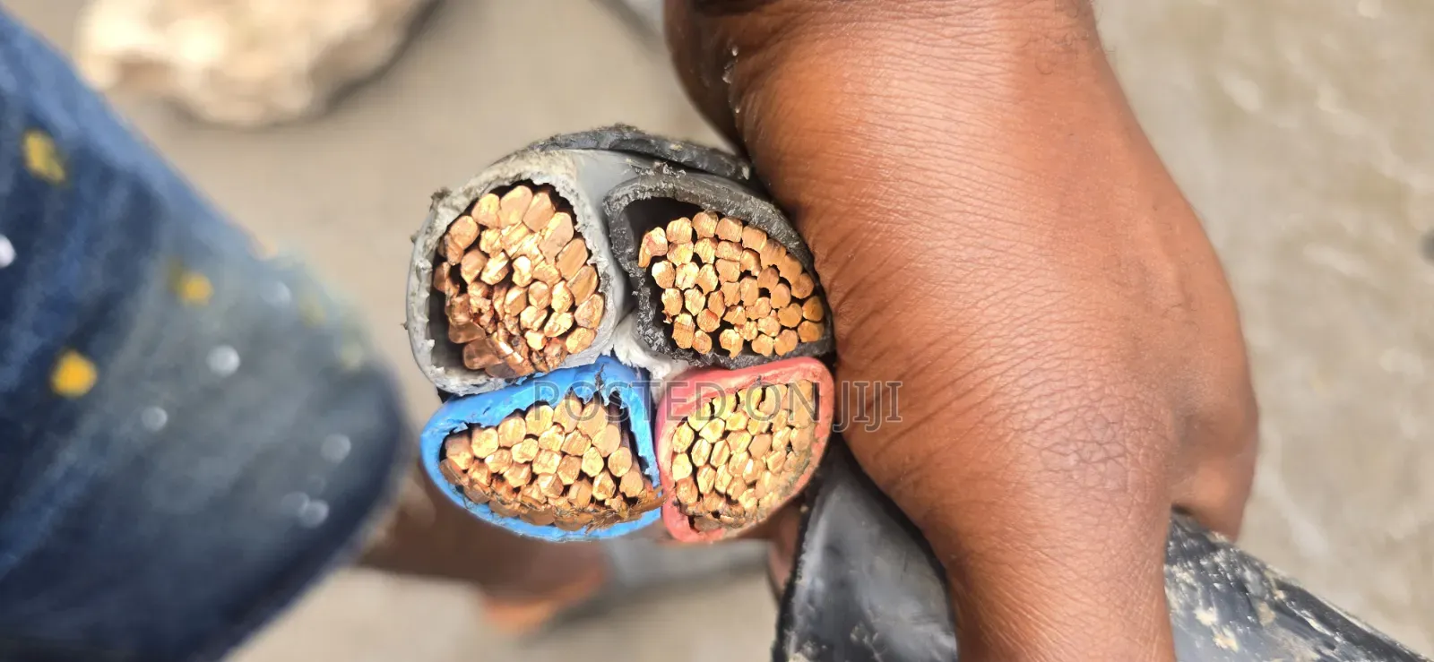 240mm2 4-Core NYY Copper Electric Power Cable
