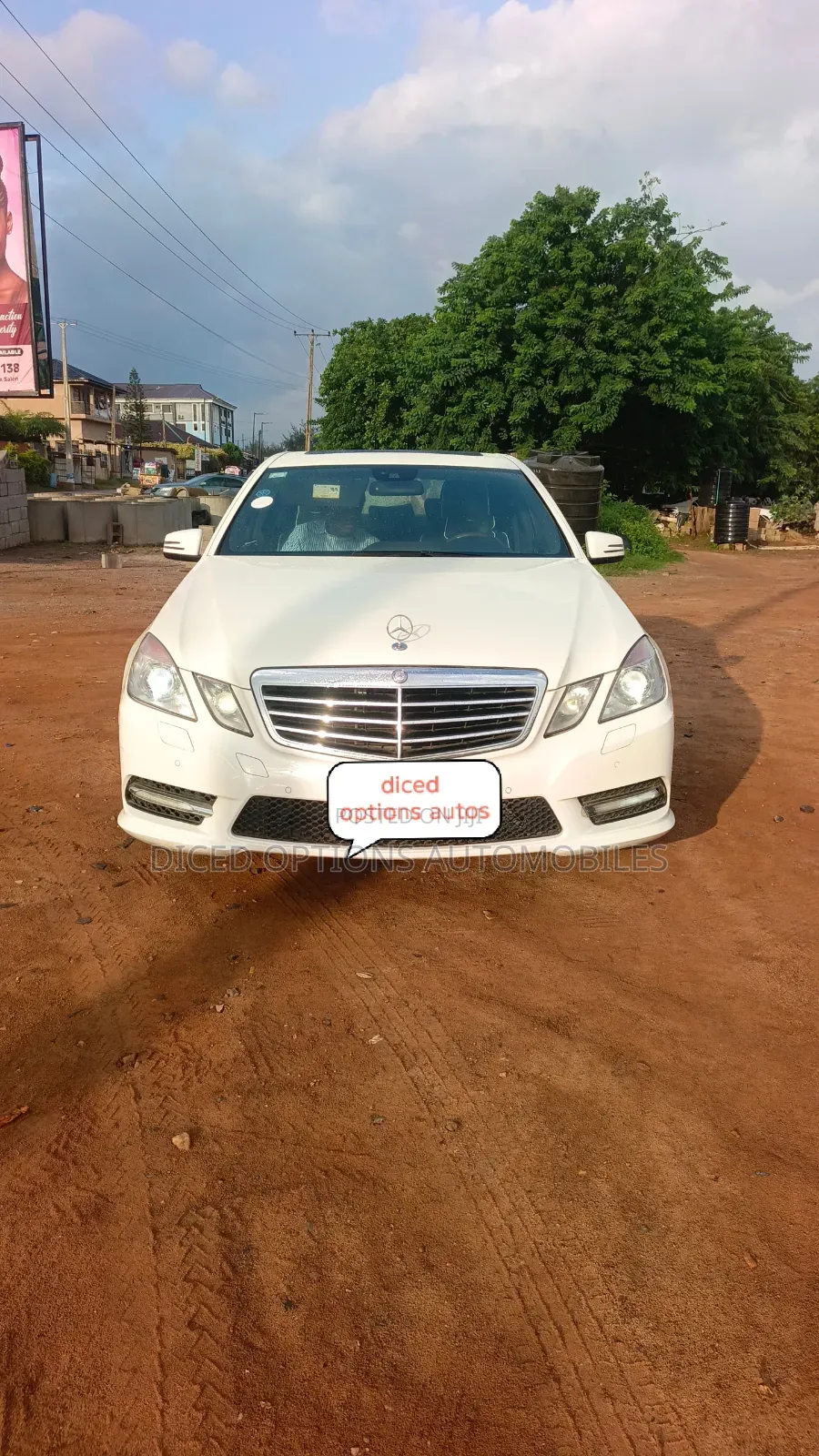 Mercedes-Benz E550 2012 White