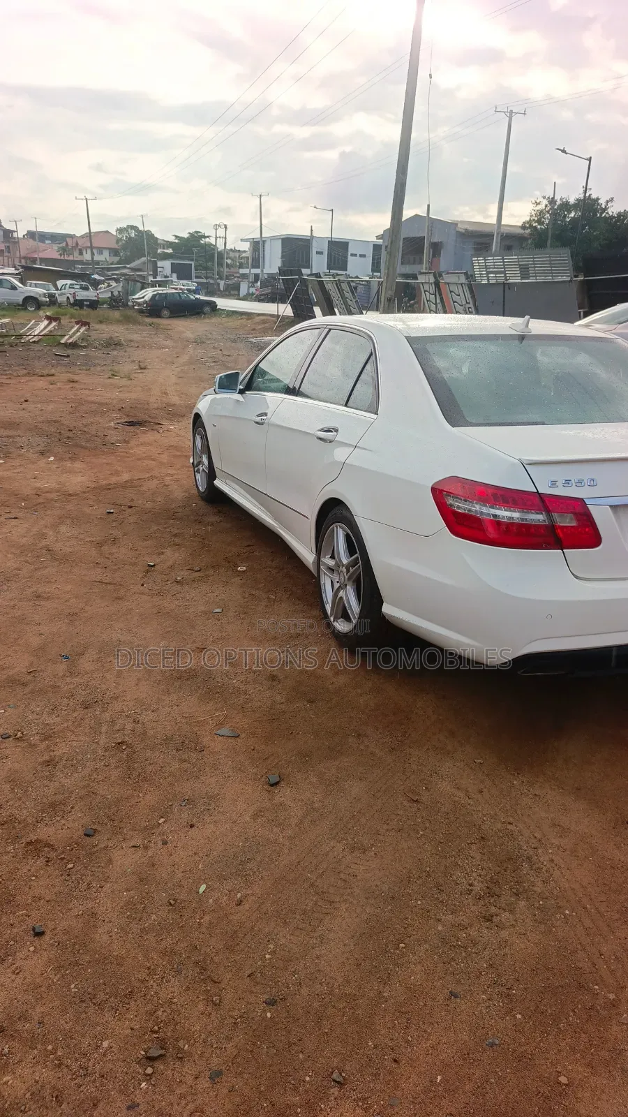 Mercedes-Benz E550 2012 White