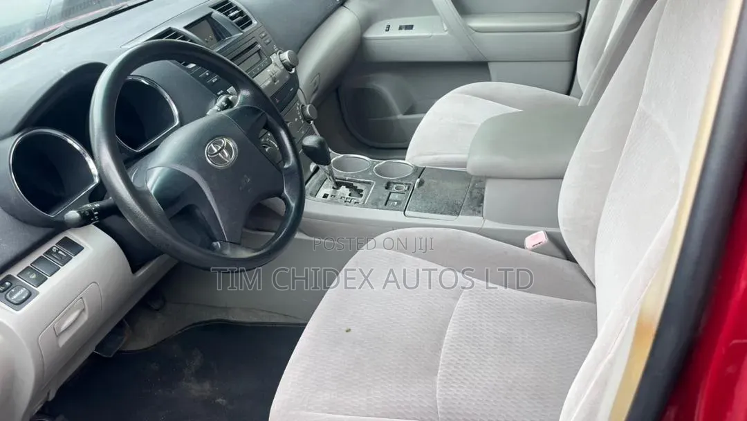 Toyota Highlander 2008 Red