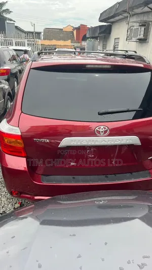 Toyota Highlander 2008 Red