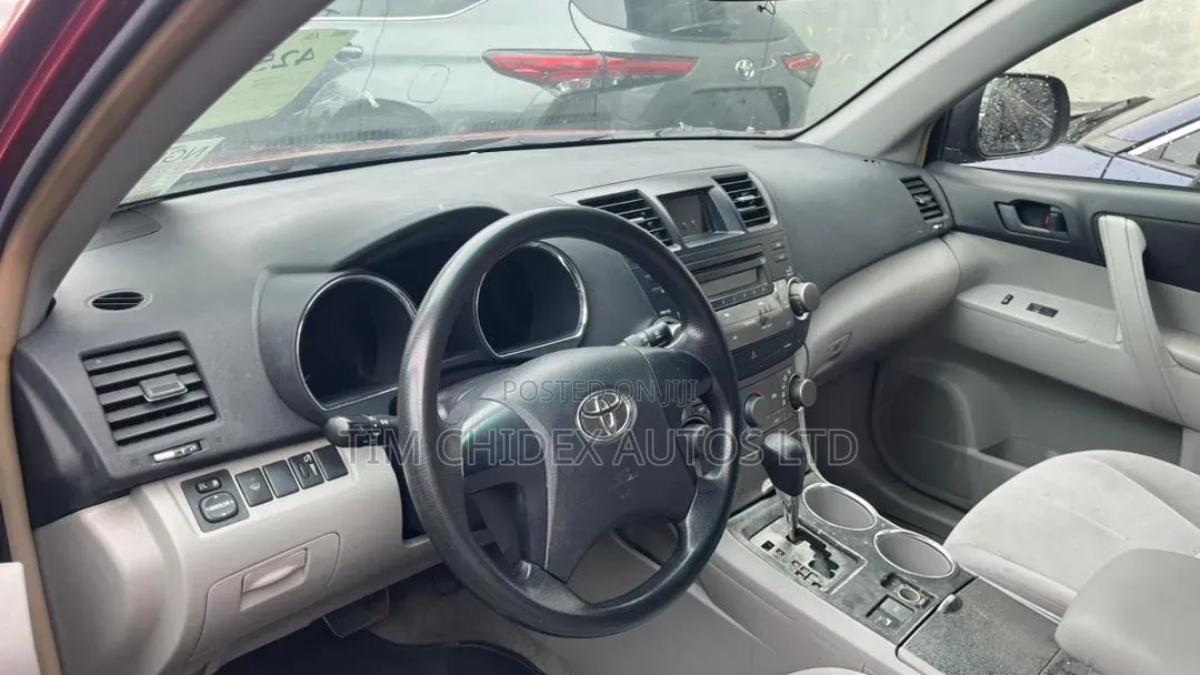 Toyota Highlander 2008 Red