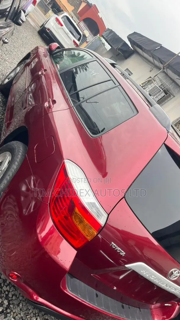 Toyota Highlander 2008 Red