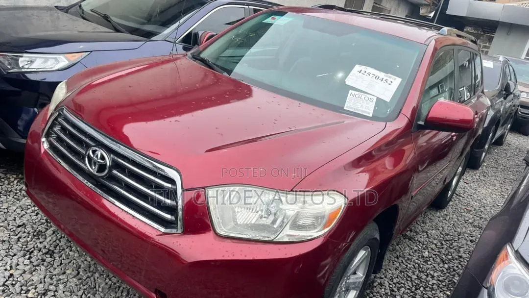 Toyota Highlander 2008 Red