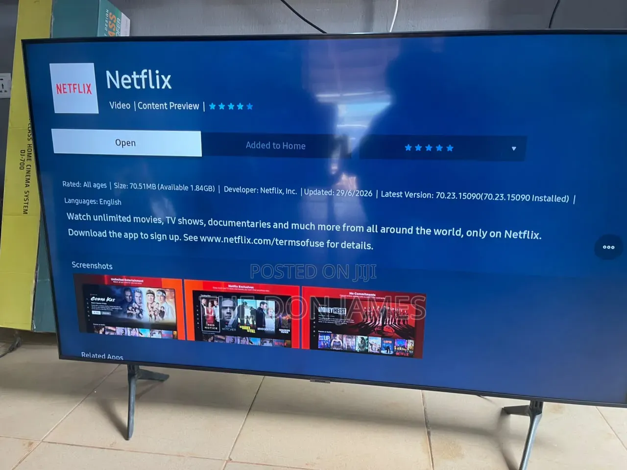 Samsung Crystal Smart TV