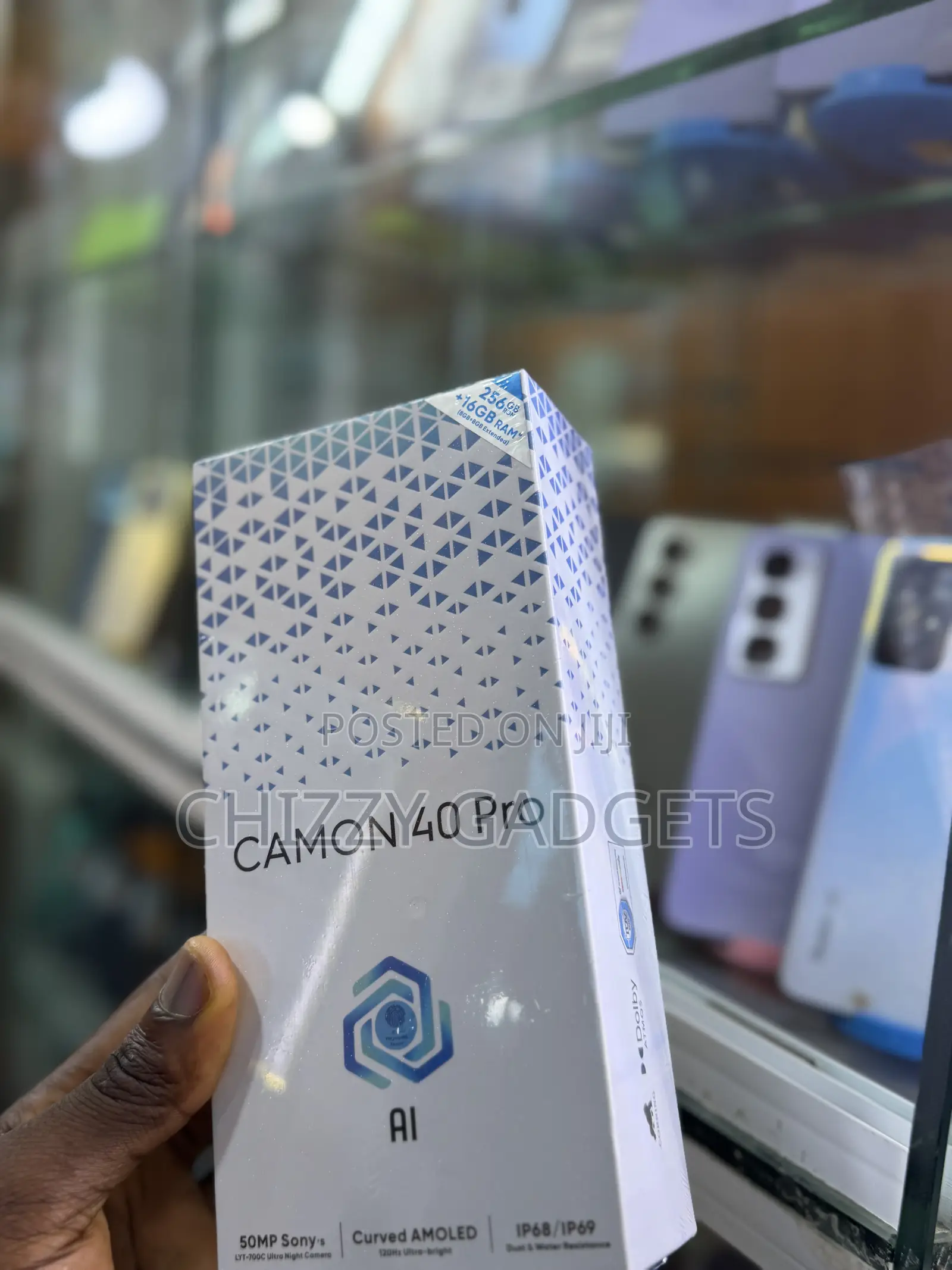 New Tecno Camon 40 Pro 5G 256 GB
