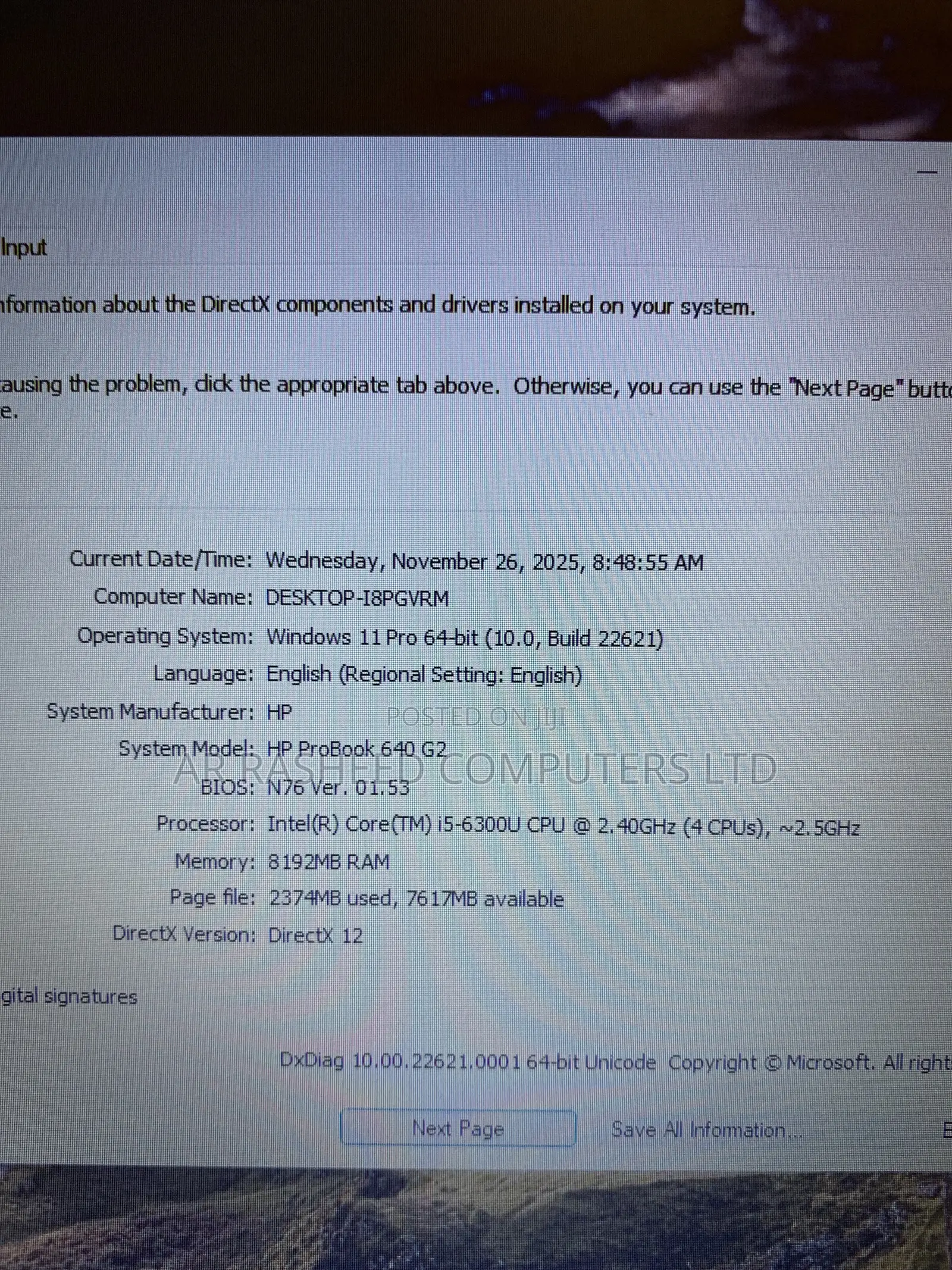 Laptop HP ProBook 640 G2 8GB Intel Core i5 SSD 256GB