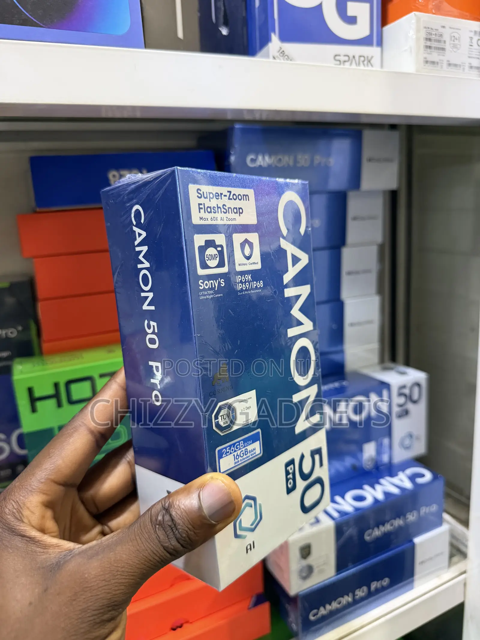 New Tecno Camon 50 Pro 256 GB