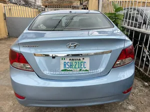 Hyundai Accent GLS 4dr Sedan (1.6L 4cyl 6A) 2014 Blue