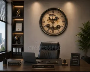 Big Luxury Wheel Wall Clock