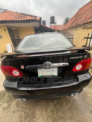 Toyota Corolla S 2005 Black