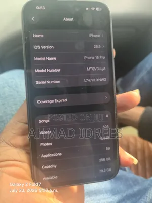 Apple iPhone 15 Pro 256 GB Blue
