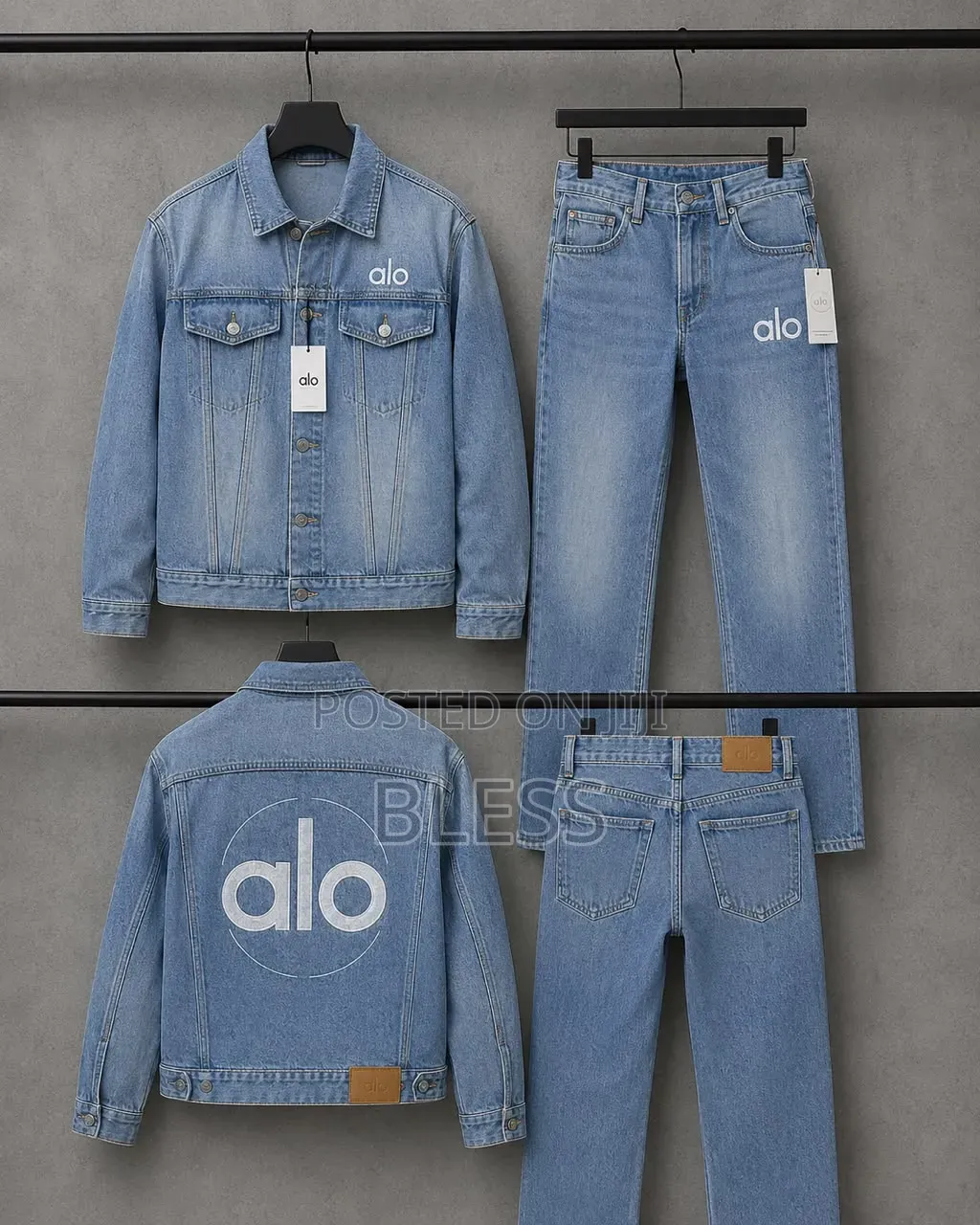 Denim Up and Down Jean