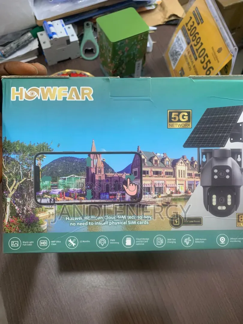 5G Network Howfar CCTV Camera With Memory Card