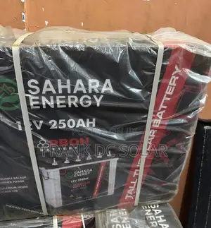 SAHARA ENERGY Tall Tubular Battery 12v 250AH