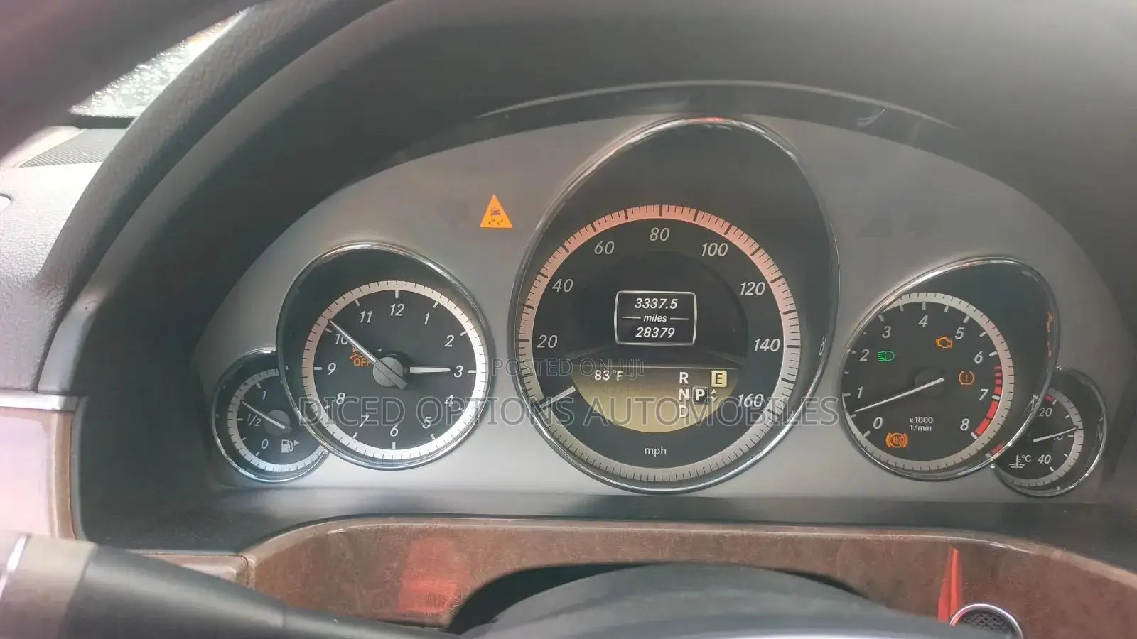 Mercedes-Benz E550 2012 White