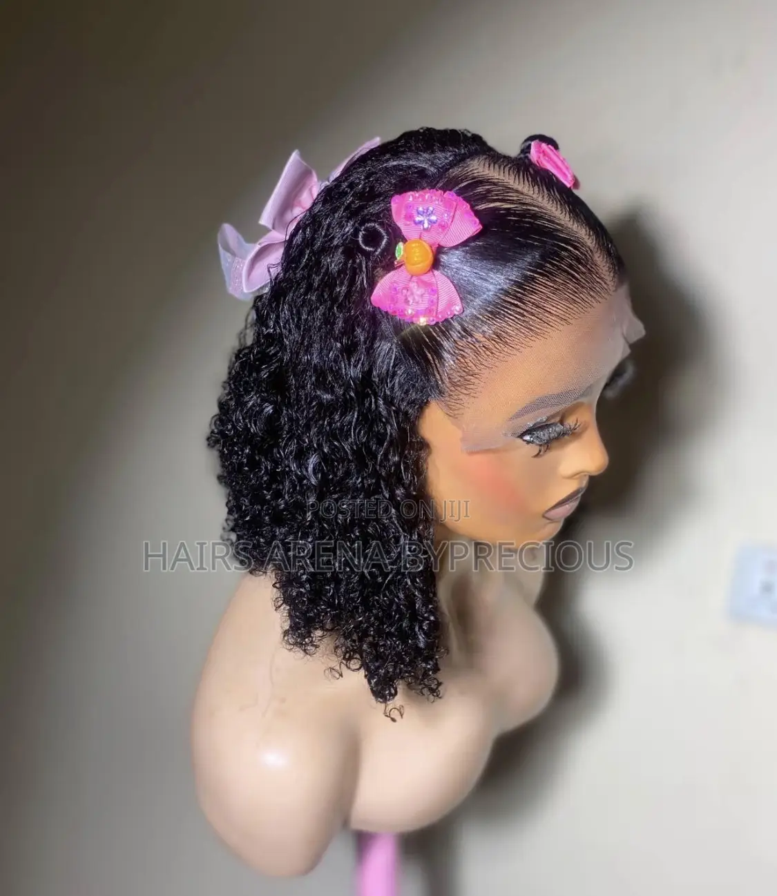 Kid Frontal Pixie Curls