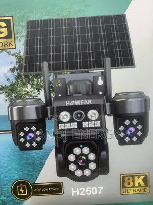 H2507 Multiple Lens SIM Enabled Security Camera Solar