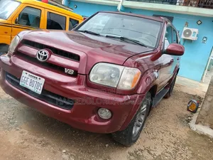 Toyota Sequoia 2007 Red