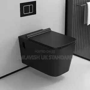 Ideal Standard Black Wall Hung Water Closet