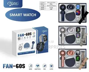 2smartwatch With Fan Set