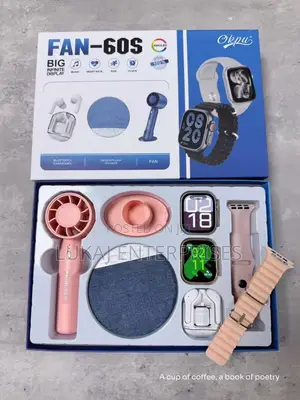 2smartwatch With Fan Set