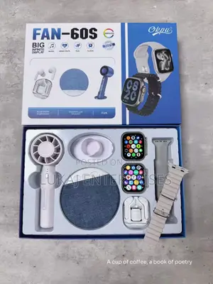 2smartwatch With Fan Set